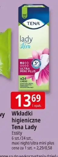 E.Leclerc Wkładki higieniczne Tena oferta