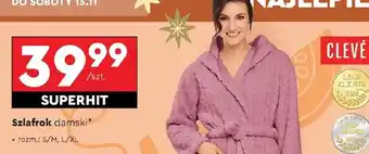 Biedronka Szlafrok damski Cleve oferta
