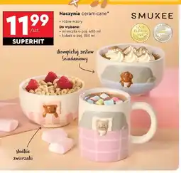 Biedronka Naczynia ceramiczne Smukee oferta