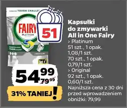 Netto Kapsułki do zmywarki All in One Fairy oferta