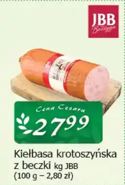 Cezar Delikatesy Kiełbasa krotoszyńska z beczki JBB oferta