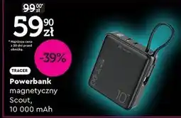 Biedronka Powerbank magnetyczny scout 10000mah Tracer oferta