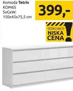 Black Red White komoda Tetrix oferta