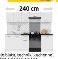 Black Red White zestaw kuchenny Sara Line 240 oferta