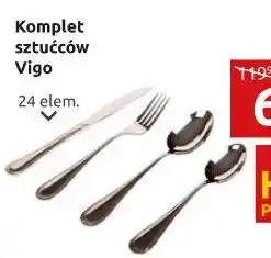 Black Red White komplet sztućców Vigo oferta