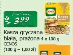 Cezar Delikatesy Kasza gryczana biała, prażona cenos oferta