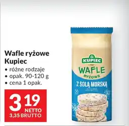 Makro Wafle ryżowe Kupiec oferta