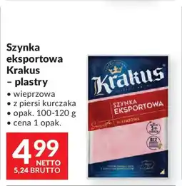 Makro Szynka eksportowa Krakus - plastry oferta