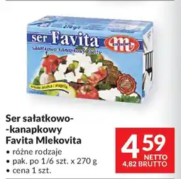 Makro Ser sałatkowo-kanapkowy Favita Mlekovita oferta