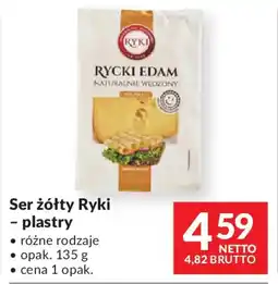 Makro Ser żółty Ryki - plastry oferta
