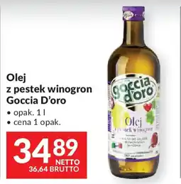 Makro Olej z pestek winogron Goccia D'oro oferta