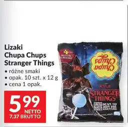 Makro Lizaki Chupa Chups Stranger Things oferta