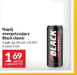 Makro Napój energetyzujący Black classic oferta