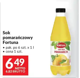 Makro Sok pomarańczowy Fortuna oferta