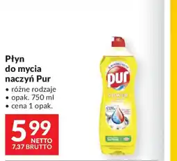Makro Płyn do mycia naczyń Pur oferta