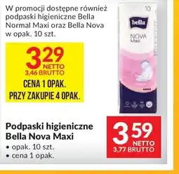 Makro Podpaski higieniczne Bella Nova Maxi oferta