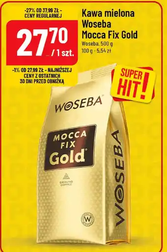 Polomarket Kawa mielona Mocca Fix Gold Woseba oferta