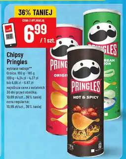 Polomarket Chipsy Pringles, wybrane rodzaje oferta