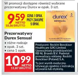 Makro Prezerwatywy Durex Sensual oferta