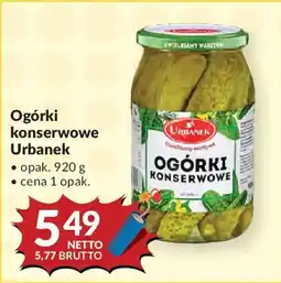 Makro Ogórki konserwowe Urbanek oferta