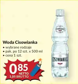Makro Woda Cisowianka oferta