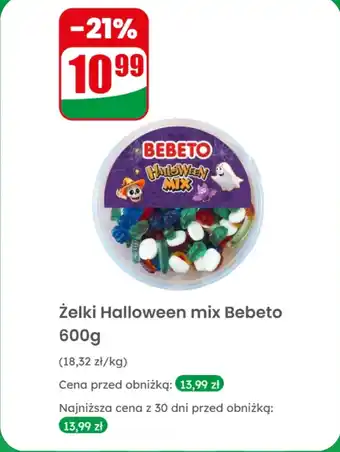 Dino Żelki Halloween mix Bebeto oferta