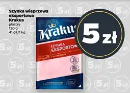 Netto Szynka wieprzowa eksportowa plastry Krakus oferta