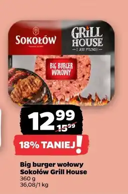 Netto Big burger wołowy Grill House Sokołów oferta