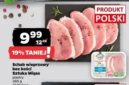 Netto Schab wieprzowy bez kości Sztuka Mięsa oferta