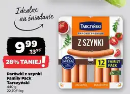 Netto Parówki z szynki Family Pack Tarczyński oferta