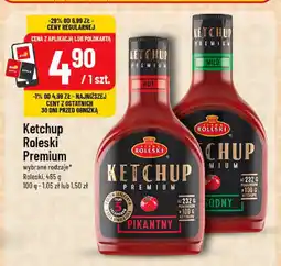 Polomarket Ketchup Premium, wybrane rodzaje 485 g Roleski oferta