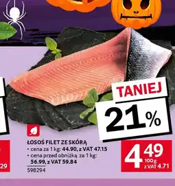 Selgros Łosoś filet ze skórą oferta