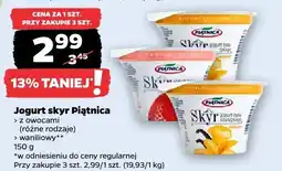 Netto Jogurt skyr z owocami (różne rodzaje) Piątnica oferta