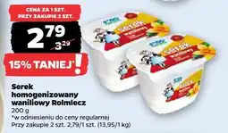 Netto Serek homogenizowany waniliowy Rolmlecz oferta
