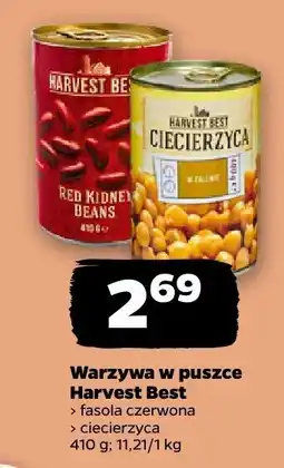 Netto Warzywa w puszce ciecierzyca Harvest Best oferta