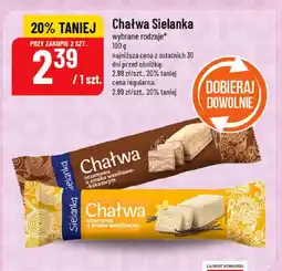 Polomarket Chałwa, wybrane rodzaje Sielanka oferta