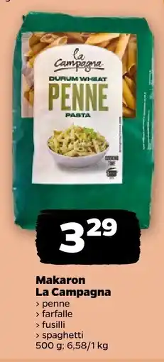 Netto Makaron penne La Campagna oferta
