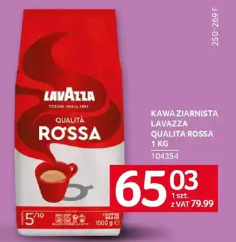 Kawa ziarnista lavazza qualita rossa