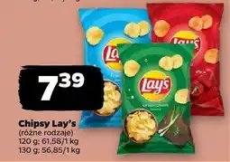 Netto Chipsy różne rodzaje Lay's oferta