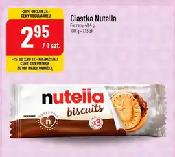 Polomarket Ciastka biscuits z kremem czekoladowo-orzechowym Nutella oferta