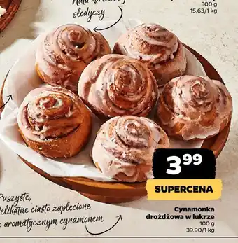 Netto Cynamonka drożdżowa z lukrem Netto oferta