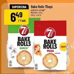 Polomarket Sucharki Bake Rolls, wybrane rodzaje 7Days oferta