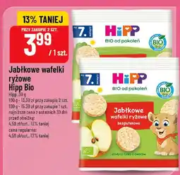 Polomarket Jabłkowe wafelki ryżowe Bio HiPP oferta
