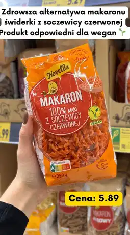 Kaufland Makaron 100% mąki z soczewicy czerwonej Novelle oferta