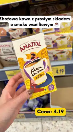 Kaufland Kawa zbożowa o smaku waniliowym Anatol oferta