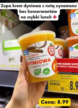 Kaufland Zupa krem dyniowa z cynamonem Pan Pomidor oferta