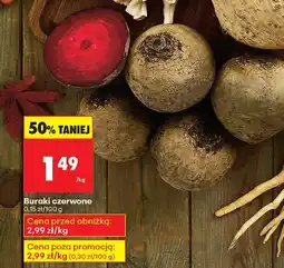 Biedronka Buraki czerwone Biedronka oferta