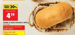 Biedronka Chleb w stylu włoskim Biedronka oferta