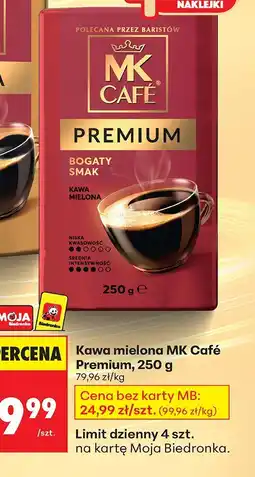 Biedronka Kawa mielona MK Café Premium, 250 g oferta