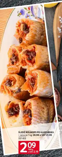 Selgros Śledź rolmops po kaszubsku oferta